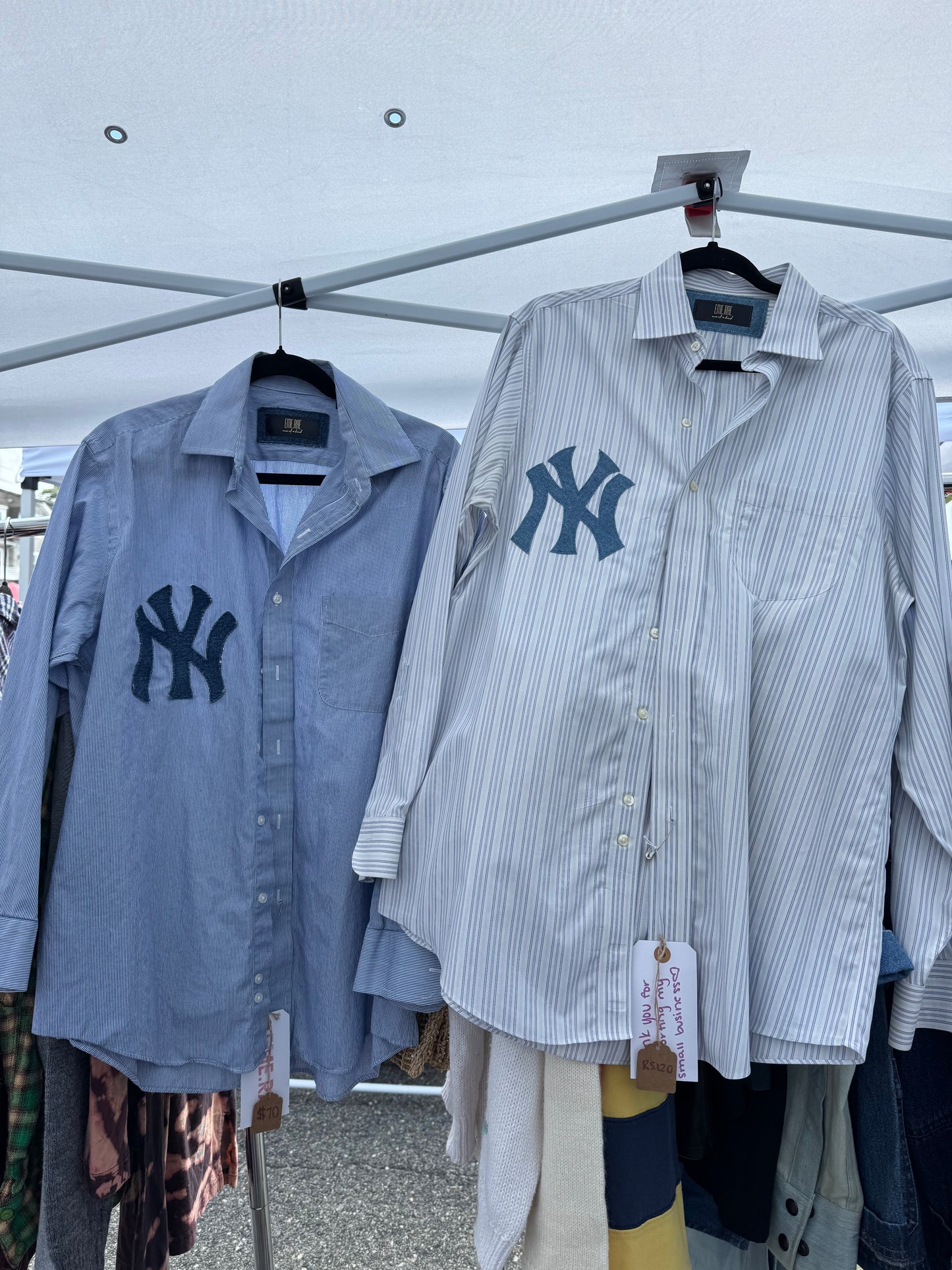 Yankees Upcycled Shirt